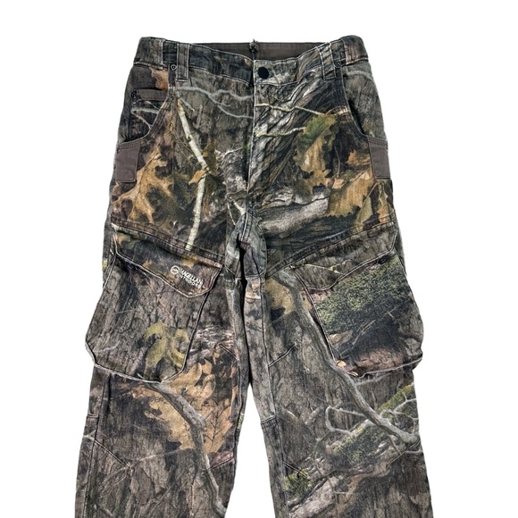 MAGELLAN Women’s Petite Camo Print Outdoor Hunting Fishing Cargo Pants Sz 27-28” - Picture 3 of 14